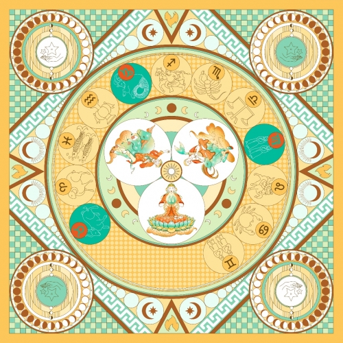 敦煌星座藻井系列