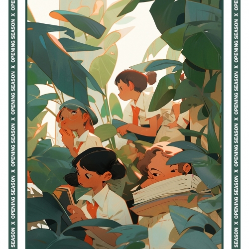 青春校园季系列海报